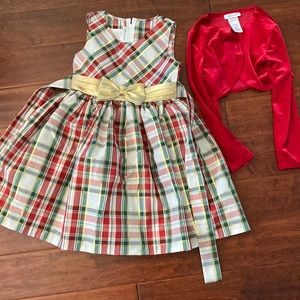 Size 8 holiday dress.